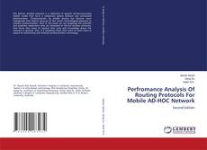 Bookcover of Perfromance Analysis Of Routing Protocols For Mobile AD-HOC Network