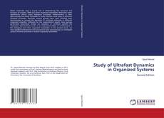 Capa do livro de Study of Ultrafast Dynamics in Organized Systems 