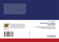 Buchcover von E-learning in Higher Education
