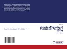 Couverture de Adsorption Mechanism of Macroporous Adsorption Resins