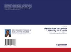 Capa do livro de Introduction to General Chemistry for A Level 
