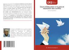 Couverture de Cours d'éducation à la paix et résolution des conflits