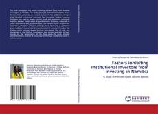 Copertina di Factors inhibiting Institutional Investors from investing in Namibia
