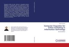 Couverture de Computer linguistics for online marketing in information technology