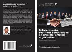 Copertina di Relaciones entre superiores y subordinados en diferentes entornos organizativos
