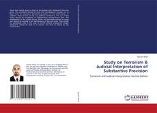 Bookcover of Study on Terrorism & Judicial Interpretation of Substantive Provision