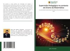 Couverture de Supervisão Pedagógica no contexto do Ensino da Matemática