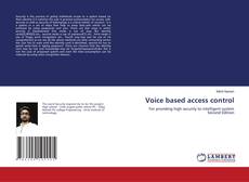 Buchcover von Voice based access control