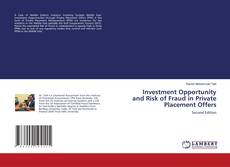 Copertina di Investment Opportunity and Risk of Fraud in Private Placement Offers