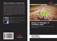 Copertina di Study of nitrogen in Tunisian soils