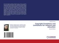 Copyright Exceptions and Limitations for research and education的封面