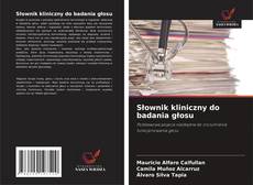 Copertina di Słownik kliniczny do badania głosu