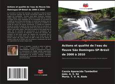Bookcover of Actions et qualité de l'eau du fleuve São Domingos-SP-Brésil de 2000 à 2010