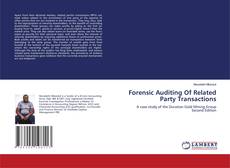 Copertina di Forensic Auditing Of Related Party Transactions