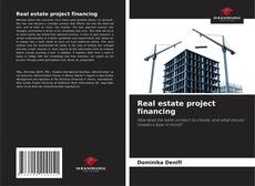 Portada del libro de Real estate project financing