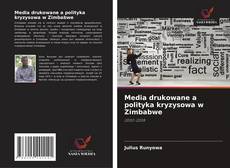 Portada del libro de Media drukowane a polityka kryzysowa w Zimbabwe
