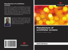 Обложка Manufacture of scintillator screens
