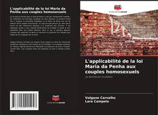 Copertina di L'applicabilité de la loi Maria da Penha aux couples homosexuels