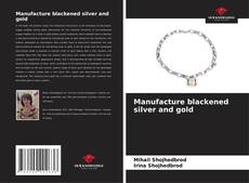 Couverture de Manufacture blackened silver and gold
