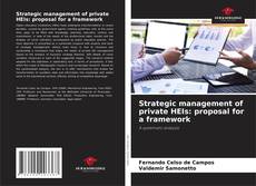 Strategic management of private HEIs: proposal for a framework kitap kapağı