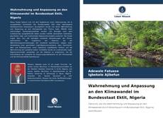 Buchcover von Wahrnehmung und Anpassung an den Klimawandel im Bundesstaat Ektit, Nigeria