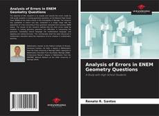 Обложка Analysis of Errors in ENEM Geometry Questions