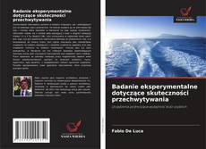 Badanie eksperymentalne dotyczące skuteczności przechwytywania的封面