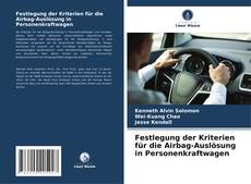 Copertina di Festlegung der Kriterien für die Airbag-Auslösung in Personenkraftwagen
