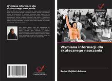 Portada del libro de Wymiana informacji dla skutecznego nauczania