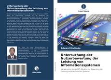 Buchcover von Untersuchung der Nutzerbewertung der Leistung von Informationssystemen