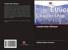 Copertina di Leadership éthique