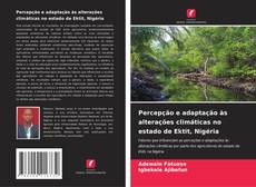 Copertina di Percepção e adaptação às alterações climáticas no estado de Ektit, Nigéria