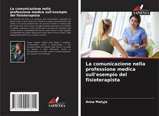 Portada del libro de La comunicazione nella professione medica sull'esempio del fisioterapista