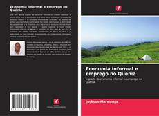 Buchcover von Economia informal e emprego no Quénia