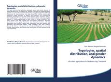 Couverture de Typologies, spatial distribution, and gender dynamics