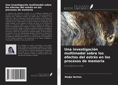Copertina di Una investigación multimodal sobre los efectos del estrés en los procesos de memoria