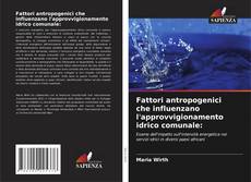 Fattori antropogenici che influenzano l'approvvigionamento idrico comunale:的封面