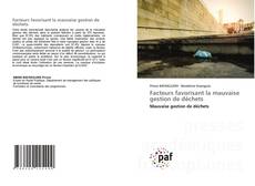 Обложка Facteurs favorisant la mauvaise gestion de déchets