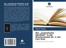 Portada del libro de Die „australische Identität“ in der Klaviersonate Nr. 1 von Carl Vine
