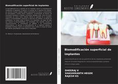 Portada del libro de Biomodificación superficial de implantes