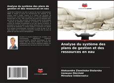 Capa do livro de Analyse du système des plans de gestion et des ressources en eau 