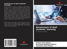 Assessment of deaf students' learning kitap kapağı