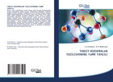 Bookcover of TABIIY BIRIKMALAR TUZILISHINING YaMR TAHLILI