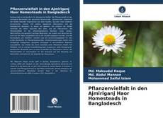 Buchcover von Pflanzenvielfalt in den Ajmiriganj Haor Homesteads in Bangladesch