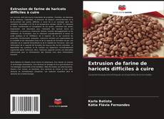 Copertina di Extrusion de farine de haricots difficiles à cuire