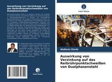 Обложка Auswirkung von Verzinkung auf das Reibrührpunktschweißen von Dualphasenstahl