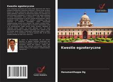 Buchcover von Kwestie egzoteryczne