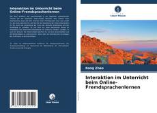 Couverture de Interaktion im Unterricht beim Online-Fremdsprachenlernen
