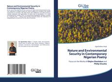 Bookcover of Nature and Environmental Security in Contemporary Nigerian Poetry