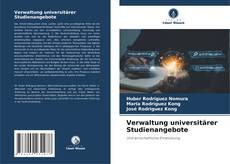 Buchcover von Verwaltung universitärer Studienangebote